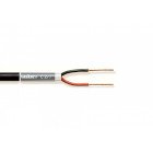 H�jttalerkabel P� Rulle 2x 4.00 mm� 50 m Sort #1