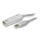 Aktiv Usb 2.0 Forl�ngerkabel USB A Han - USB A Hun 12 m Elfenbensfarvet #1