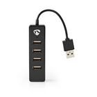USB-hub | USB-A Han | 4x USB A Female | 4-Port port(s) | USB 2.0 | USB Drevet #1