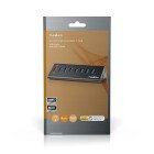 USB-hub | USB Micro-B Hun | USB-A Hun | 8-Port port(s) | QC3.0 / USB 3.2 Gen 1 | Str�mforsyning / USB Drevet | 5 Gbps | 8x USB #1