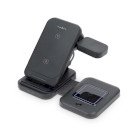 Tr�dl�s oplader | 3-in-1 | 15 W | LED-indikator i brug | Inkluderet kabel | USB-A / USB-C | 1.00 m #1