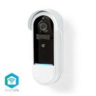 SmartLife Video D�rtelefon | Wi-Fi | Batteri / Transformer | Full HD 1080p | Cloud Storage (mulighed) / microSD (ikke inkluderet) | IP54 | Med bev�gelsessensor | Nattesyn | Hvid #1