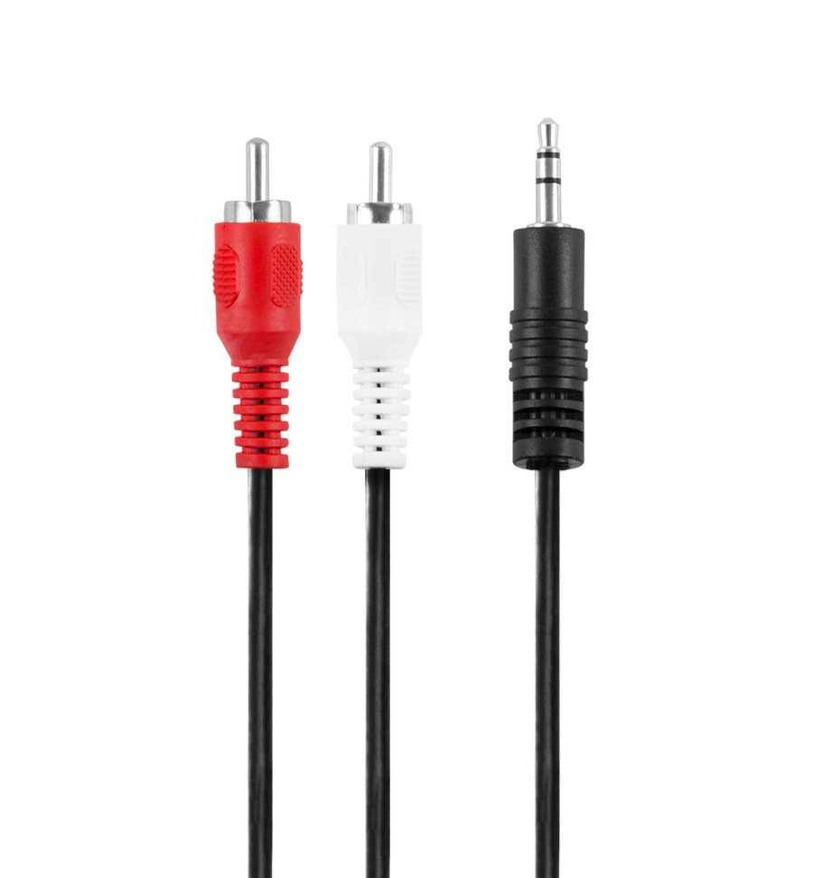 3,5mm - 2 RCA Hane-Hane 2.5m #1