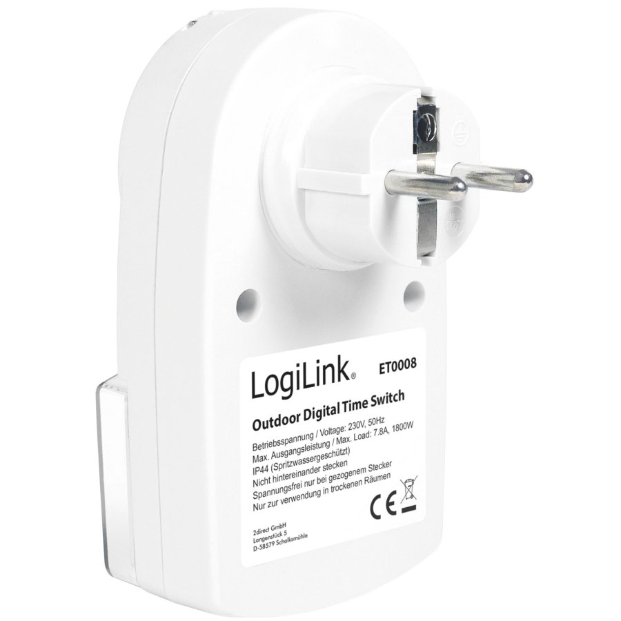 Utomhustimer Digital 1800W IP44 #4