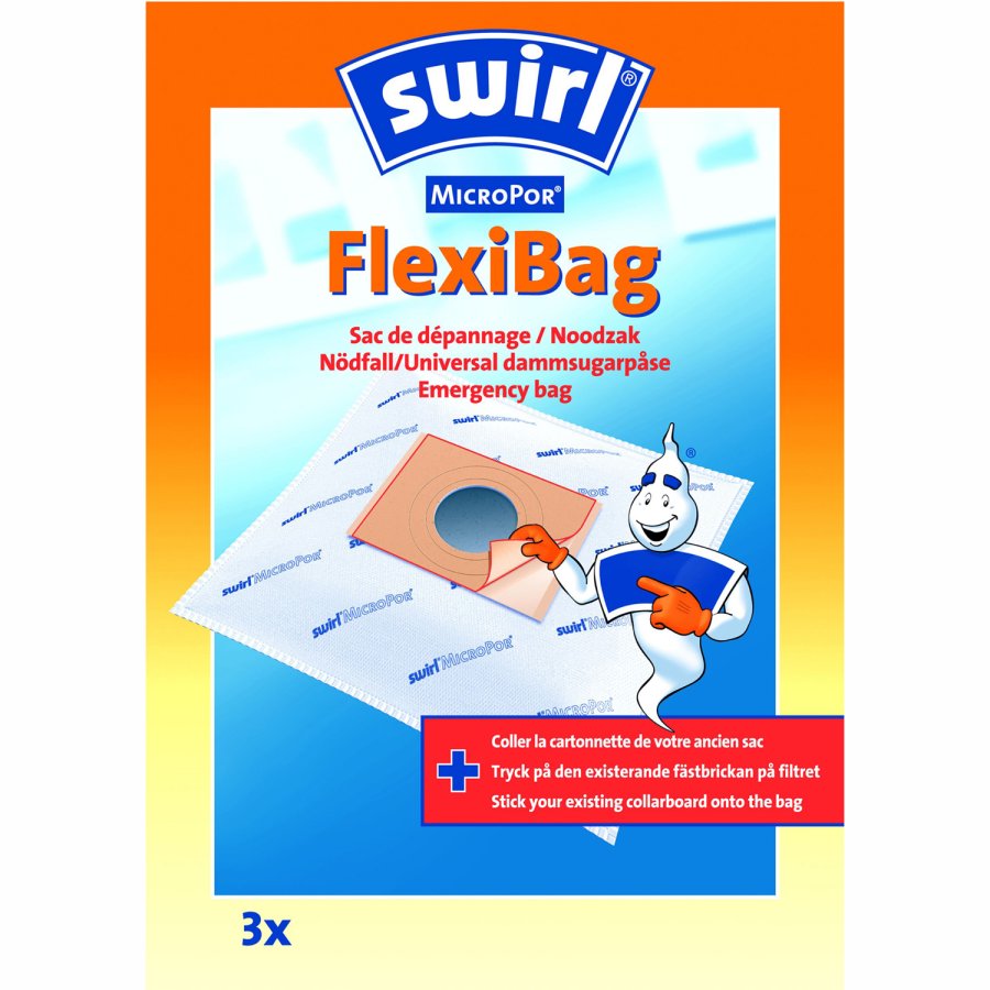 Dammsugarpsar SOS Flexibag  3st X 3st DFP #1