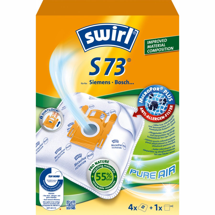 Dammsugarpsar S73 4ST (OBS 3ST DFP) #1