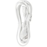 Apparatkabel Euro - C7 Vit 1,8m #3