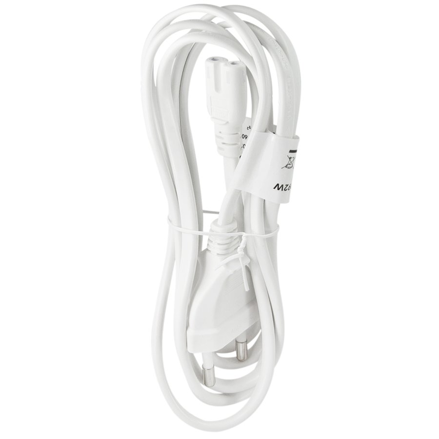 Apparatkabel Euro - C7 Vit 1,8m #3