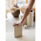 Yoga block Bamboo Natural #2