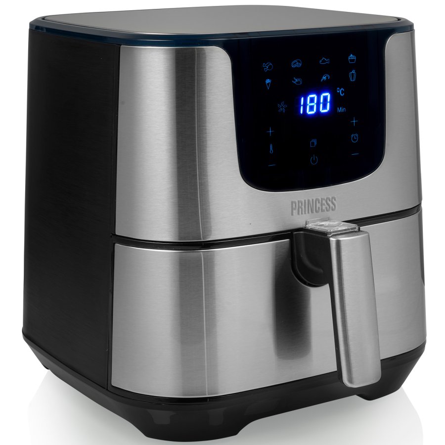 Aerofryer Digital Deluxe 5,5L 1700W Rostfri #1
