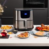 Aerofryer Digital Deluxe 5,5L 1700W Rostfri #6