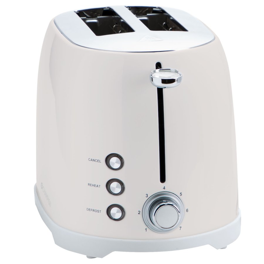 Brdrost 2 skivor 800W BR610 Creme White Series #2