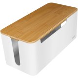 Cable box - Kabelgmma m bambulock 32x14x13cm #1