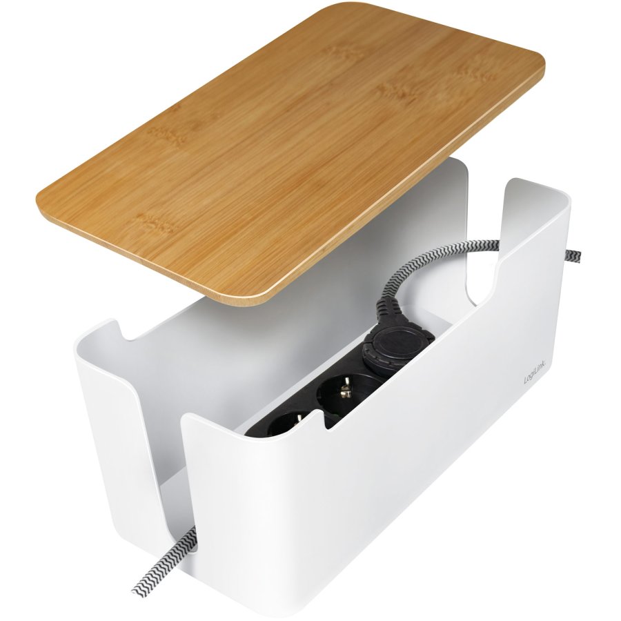Cable box - Kabelgmma m bambulock 32x14x13cm #3