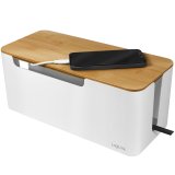 Cable box - Kabelgmma m bambulock 32x14x13cm #4