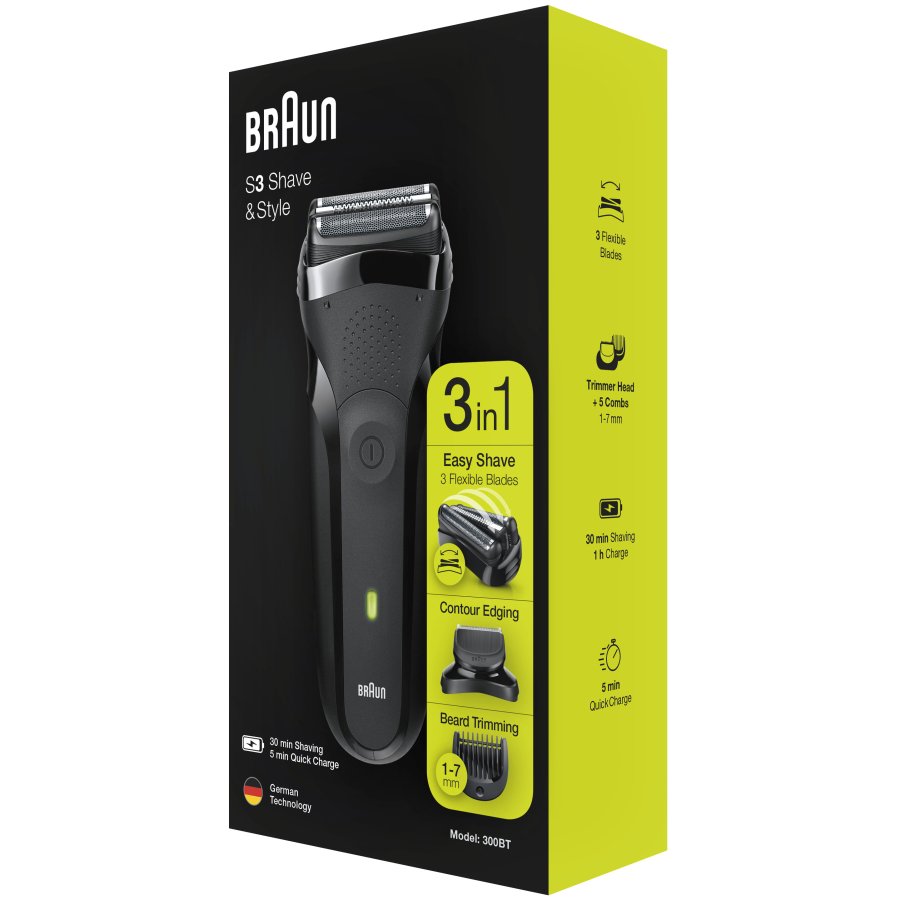 Rakapparat Serie 3 Shave&Style 300BT #7