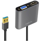 USB-A 3.0 -> HDMI-Hona + VGA-Hona Adapter #2