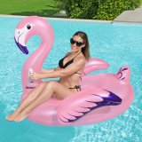 Badmadrass 1.53m x 1.43m Luxury Flamingo #3