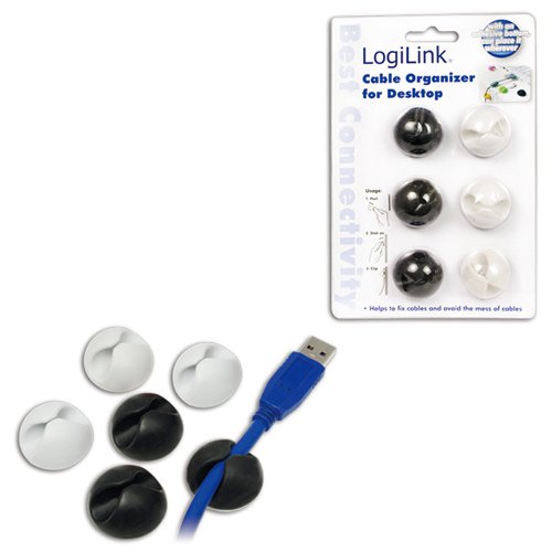 Kabelhllare sjlhftande 6-pack #2