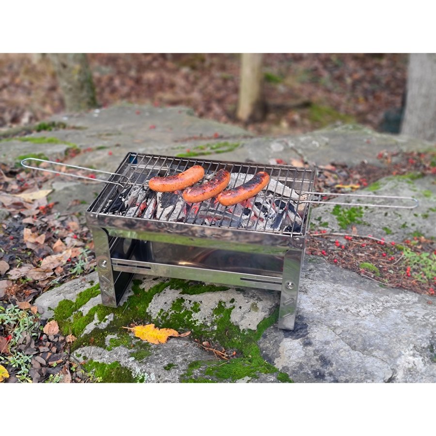 Kolgrill Trek ihopfllbar med vska #6