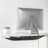 Kabelnt fr skrivbord 69x34 cm Svart #5