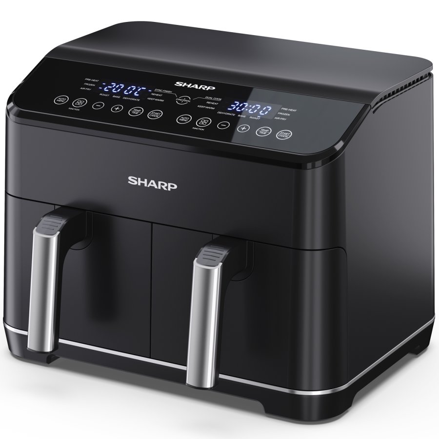 Airfryer Dubbel 2X4L  2X1800W - AF-GD82AE-B #1