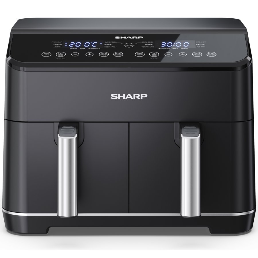 Airfryer Dubbel 2X4L  2X1800W - AF-GD82AE-B #3
