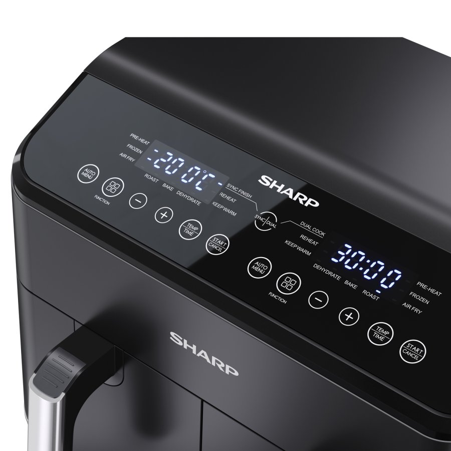 Airfryer Dubbel 2X4L  2X1800W - AF-GD82AE-B #5