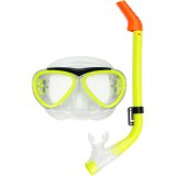 Snorkelset Junior Gul #1