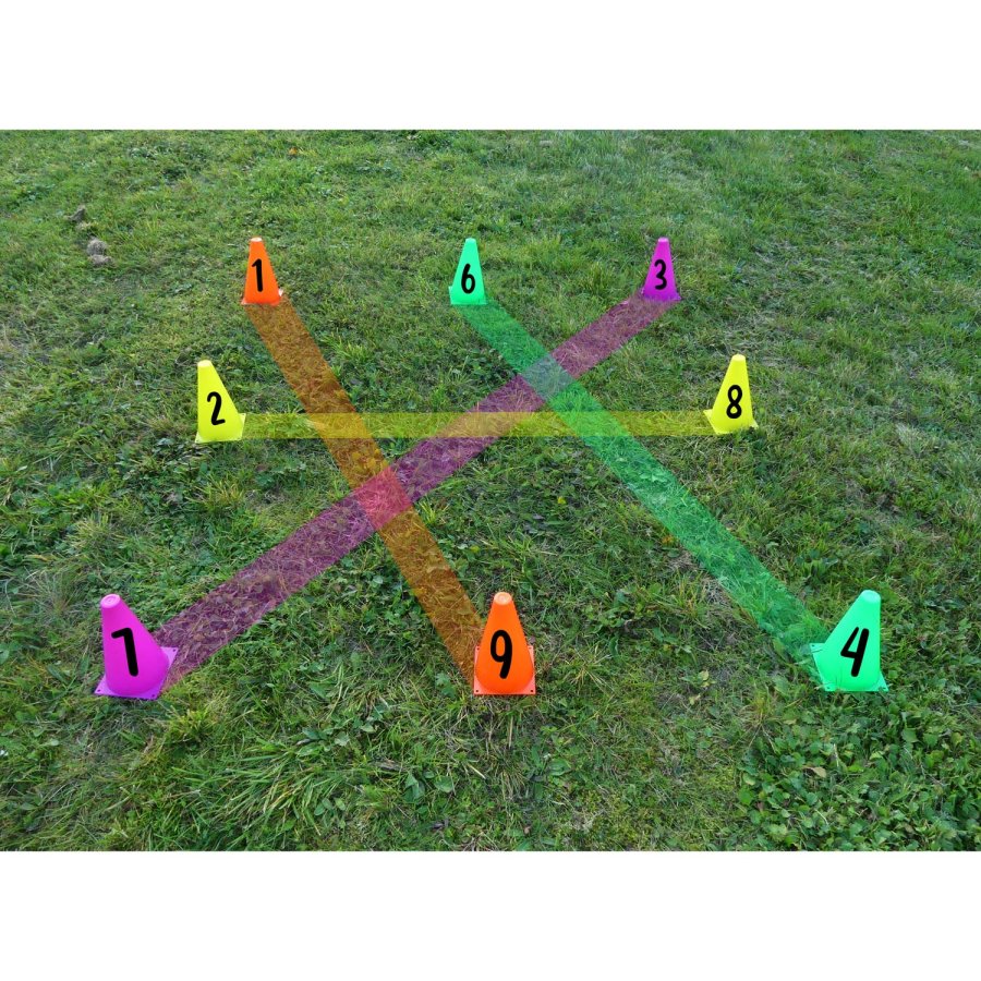 Sifferkoner 23 cm - Set 1-10 #5