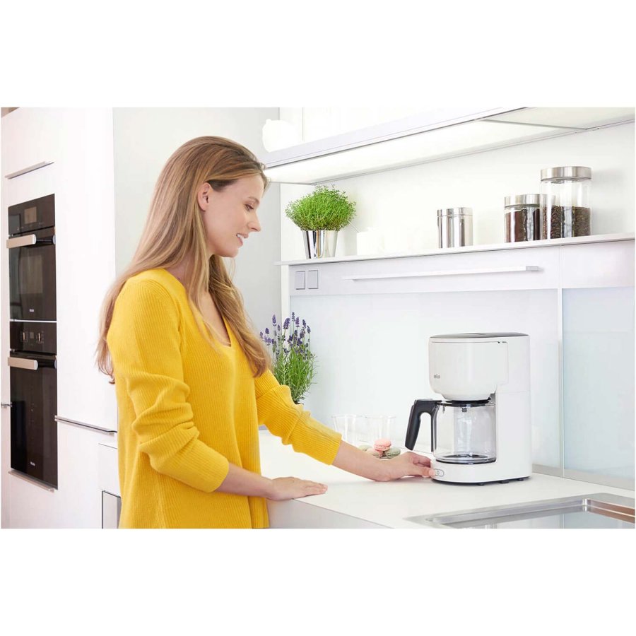 Kaffebryggare KF3100WH PurEase 10Koppars 1000W #9