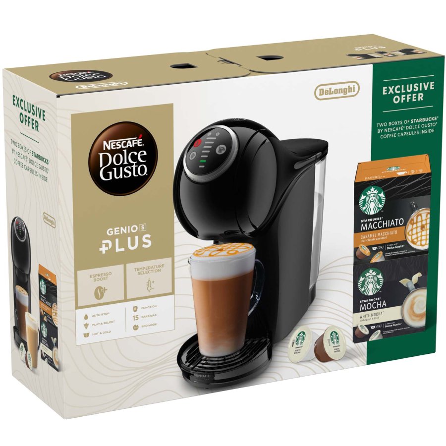 EDG315.B STARBUCKS Genio S Plus Favorites bundle pack #4
