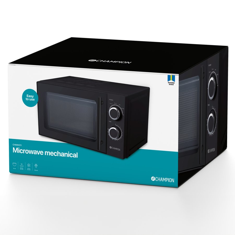 Mikrovgsugn 20L 700W MW211 Svart #3