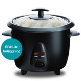 Riskokare Mini Ceramic 0,6L 300W RK400 Svart #1