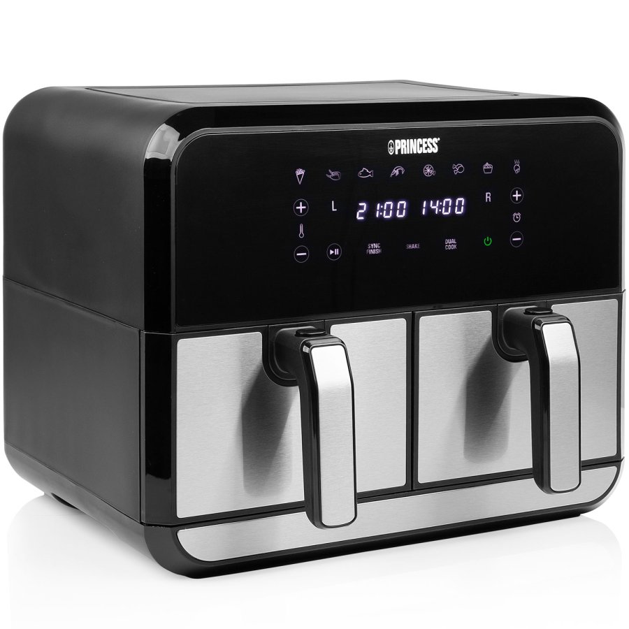 Airfryer Dubbel 2X4l  2400W 1802074 Digital #1