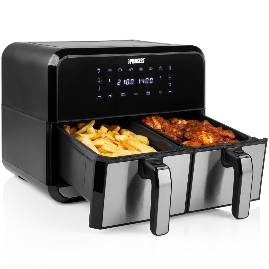 Airfryer Dubbel 2X4l  2400W 1802074 Digital #9