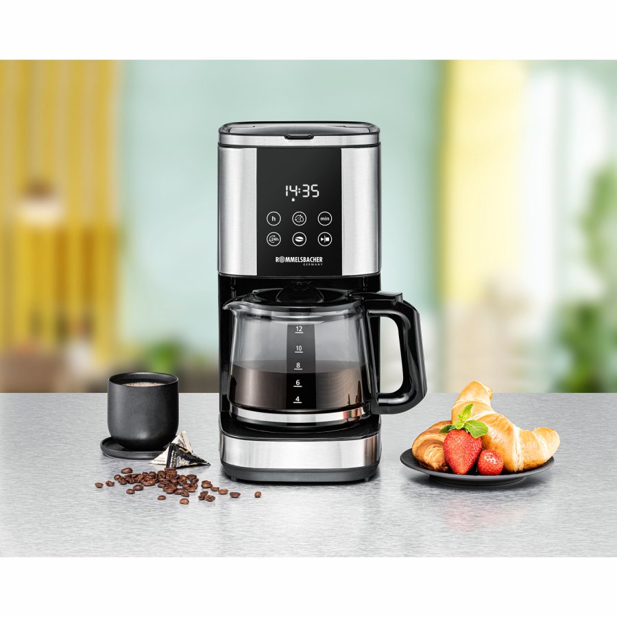 Kaffebryggare med timer Rostfritt FKM 1000  1,5l 1000W #3