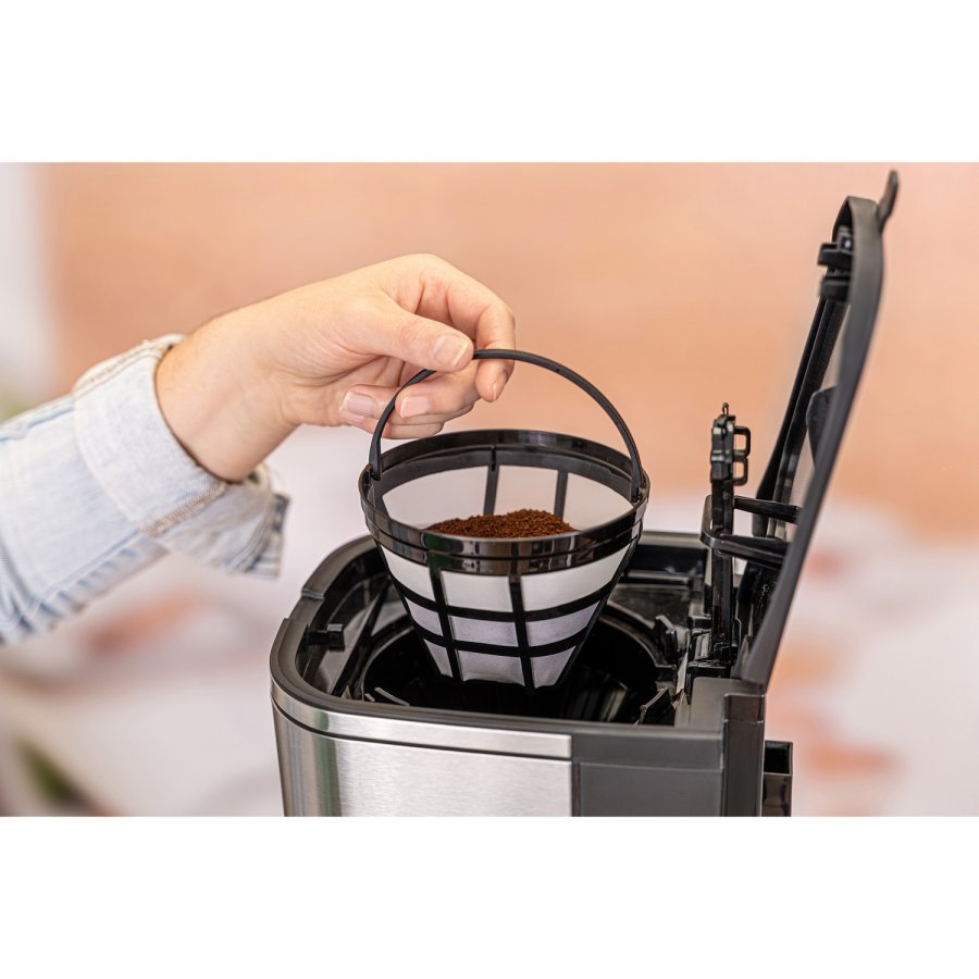 Kaffebryggare med timer Rostfritt FKM 1000  1,5l 1000W #5
