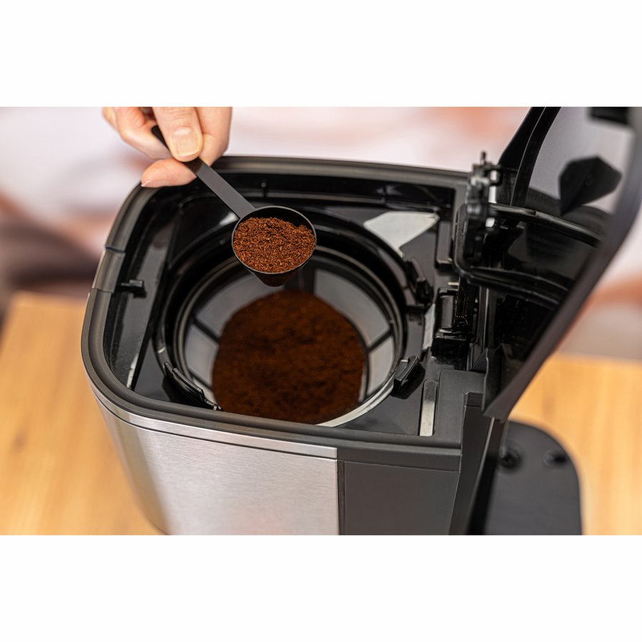Kaffebryggare med timer Rostfritt FKM 1000  1,5l 1000W #7