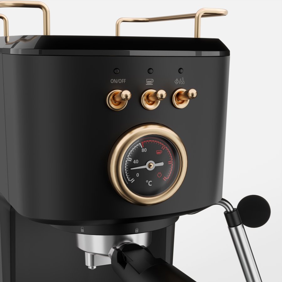 Espressomaskin Manuell 249417 20Bar 1,2lc 1100W #5