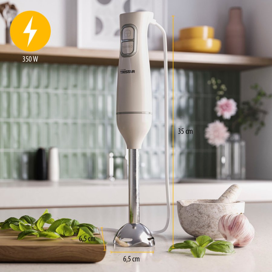 Stavmixer set MX-4881 350W Rostfritt inkl Ballongvisp,Hacker #9