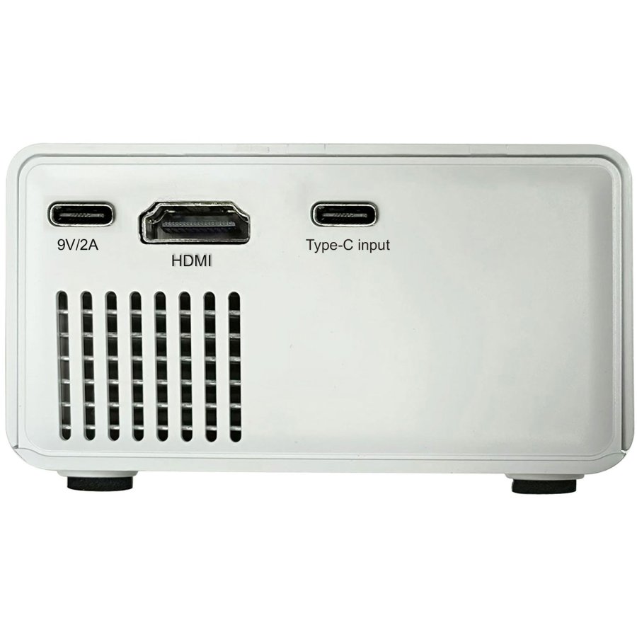 Mini-projektor HDMI USB-C MicroSD kortlsare PR-800B #5