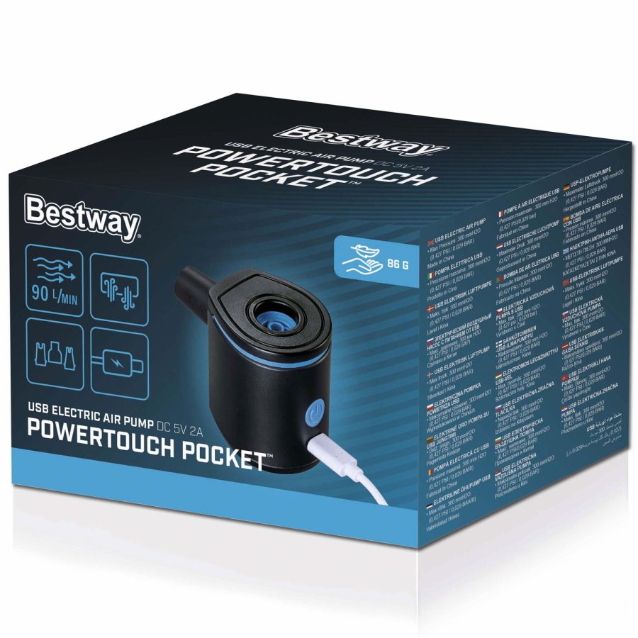 Powertouch USB Elektrisk Luftpump #13