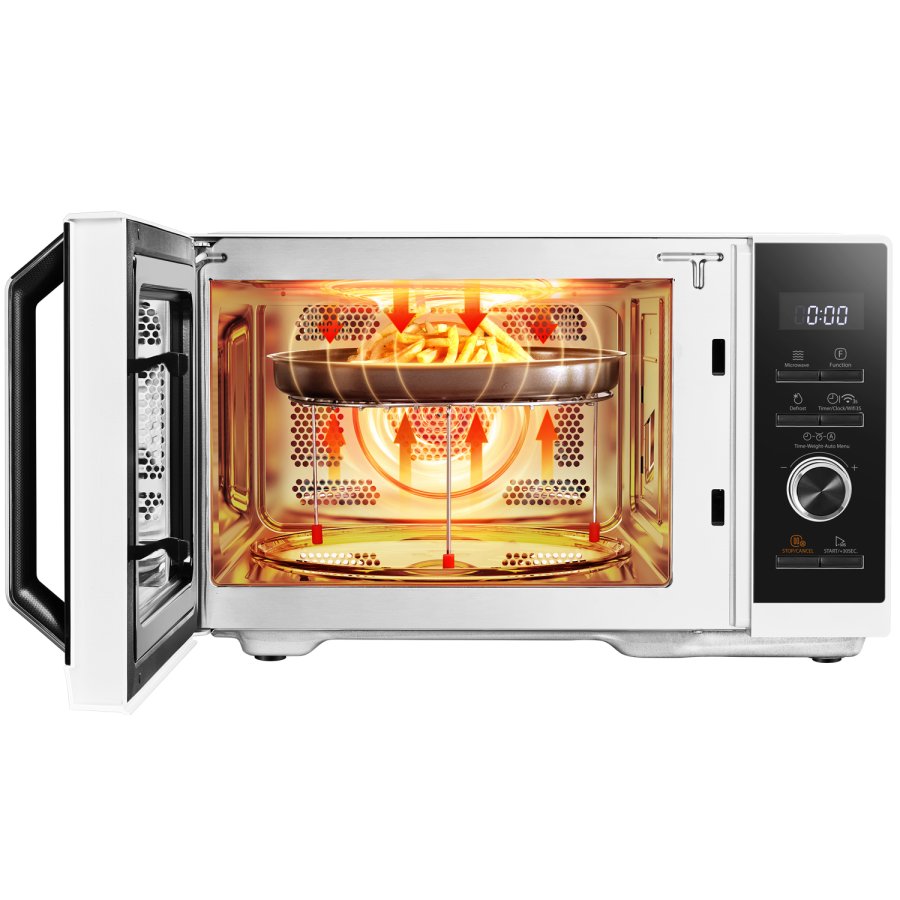 Mikrovgsugn 23L, 3 i 1 Grill/Airfryer 900/1000/1700W #9