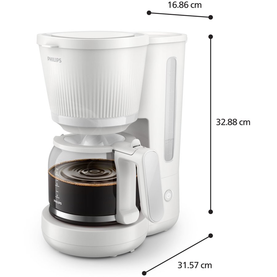Kaffebryggare HD7411/00 3000-serien Arctic White #5