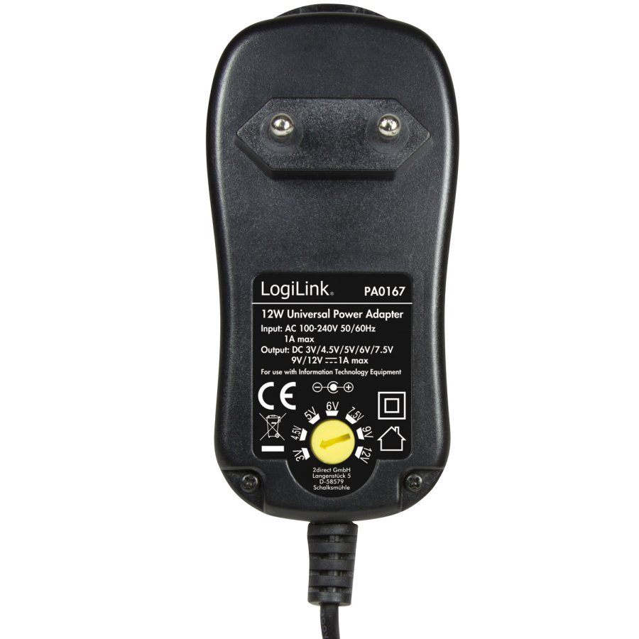 Ntadapter 230V-> 3-12V 1A 12W #7