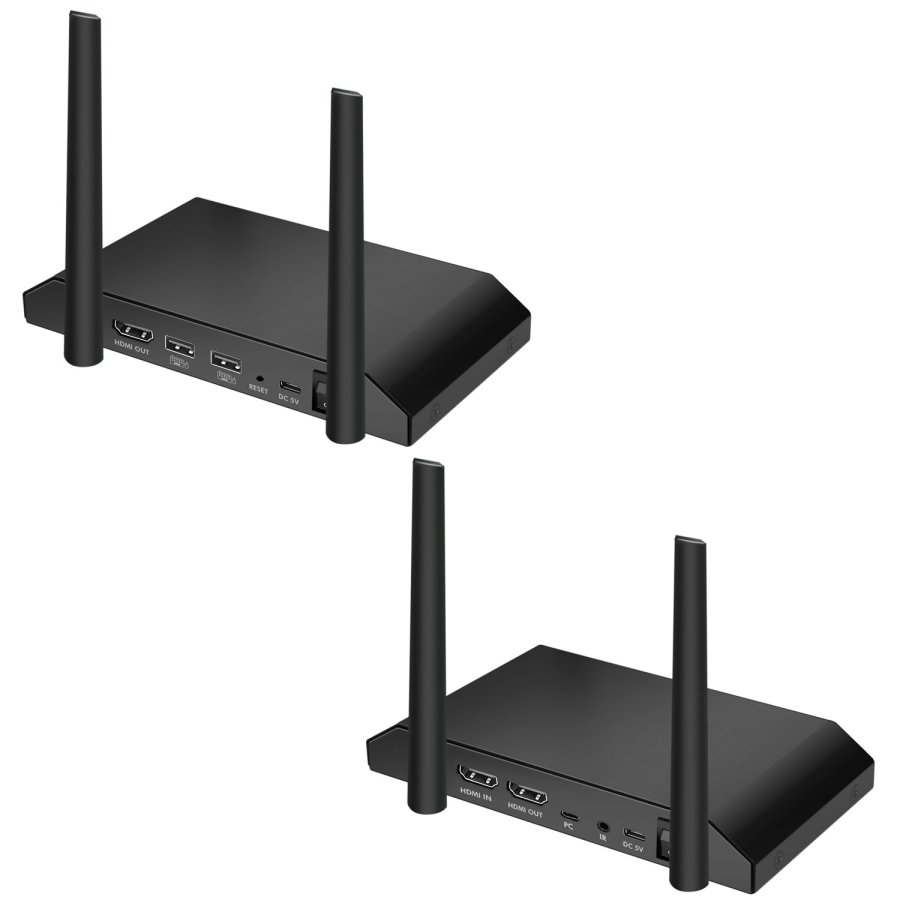 Trdls HDMI-verfring KVM 1till4 4K@60Hz #2