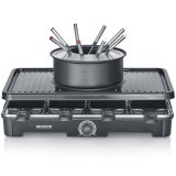 Fondue/Raclette Kombinerad 8pannor  2in1 RG 2347 #1