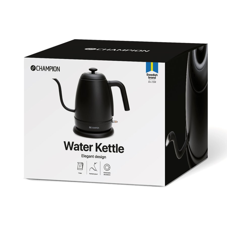 Vattenkokare Elegant 1L VK700 Mattsvart #7