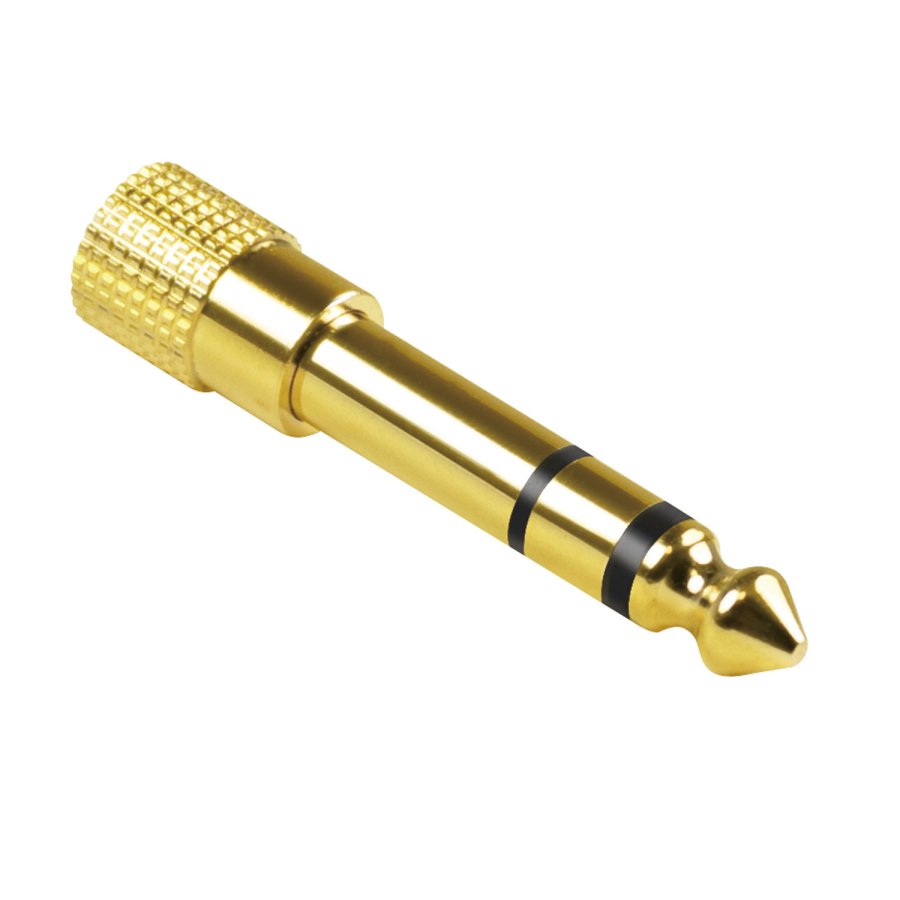 Audioadapter 6,3mm hane - 3,5mm hona #2
